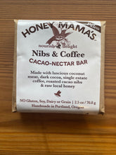 Load image into Gallery viewer, Honey Mamma&#39;s Nibs &amp; Coffee Chocolate Bar