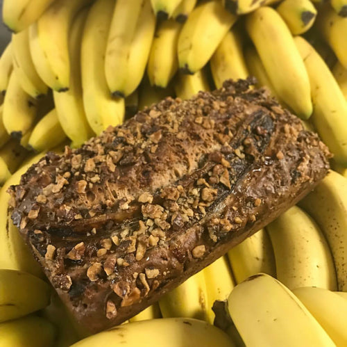 Vegan Walnut Banana Bread Loaf