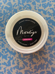 Monty's Cashew Cream Cheese- Scallion