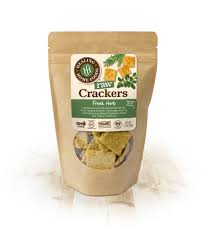 Healing Home Foods Fresh Herb Raw Crackers